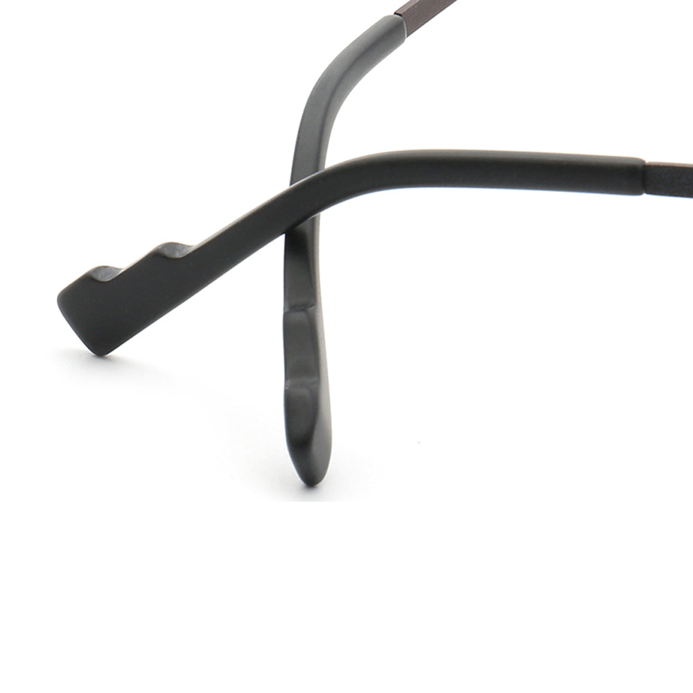 Franklyn | 80s Vintage Pilot Style Glasses | Lightweight Two Tone Titanium Frame