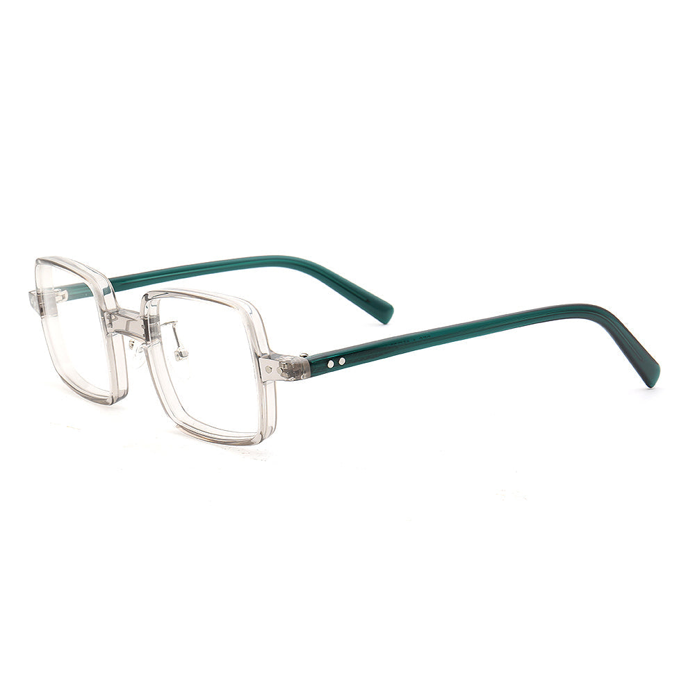 Laurence | Mens Square Full Rim Eyeglasses | Light Tortoise Shell Matte Eyewear Frames Online