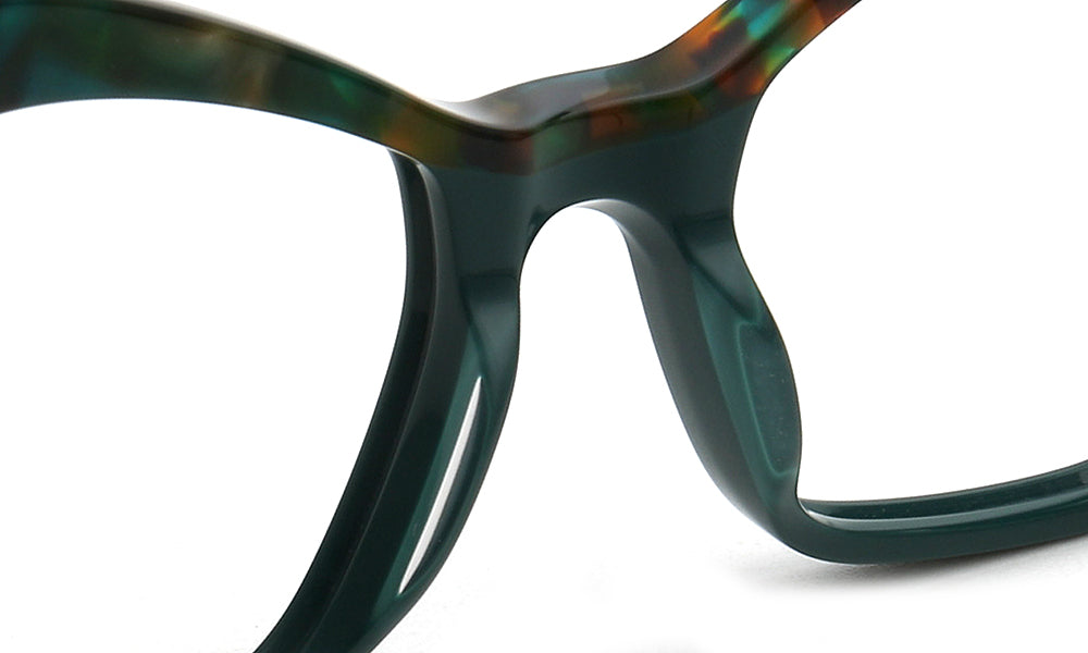 Gianna | Trendy Cat Eye Optical Eyeglasses For Women |  Vintage Tortoise Oversize Glasses Frame