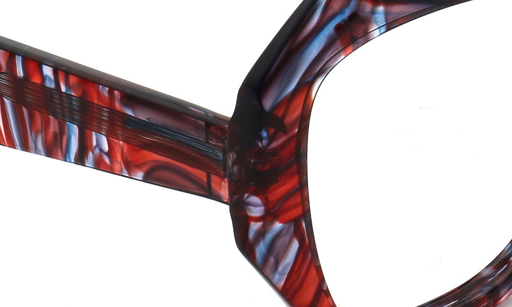 Aurora | Stylish Women Geometric Optical Eyeglasses Oversize |  Vintage Tortoise Glasses Frame for Female