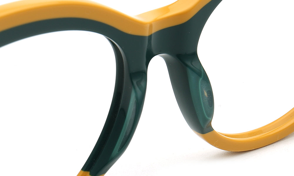 Clara | Modern Womens Cat Eye Optical Eyeglasses | Vintage Tortoise Leopard Print Glasses Frame for Female