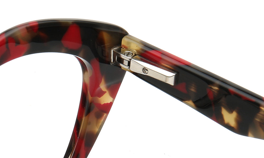Ella | Stylish Womens Cat Eye Tortoise Glasses Frames | Trendy Retro Female Optical Eyeglasses