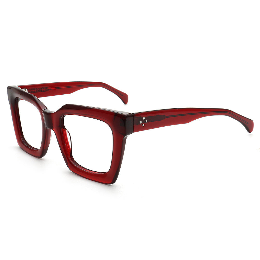 Alexis | 80s Oversized Square Glasses Frames