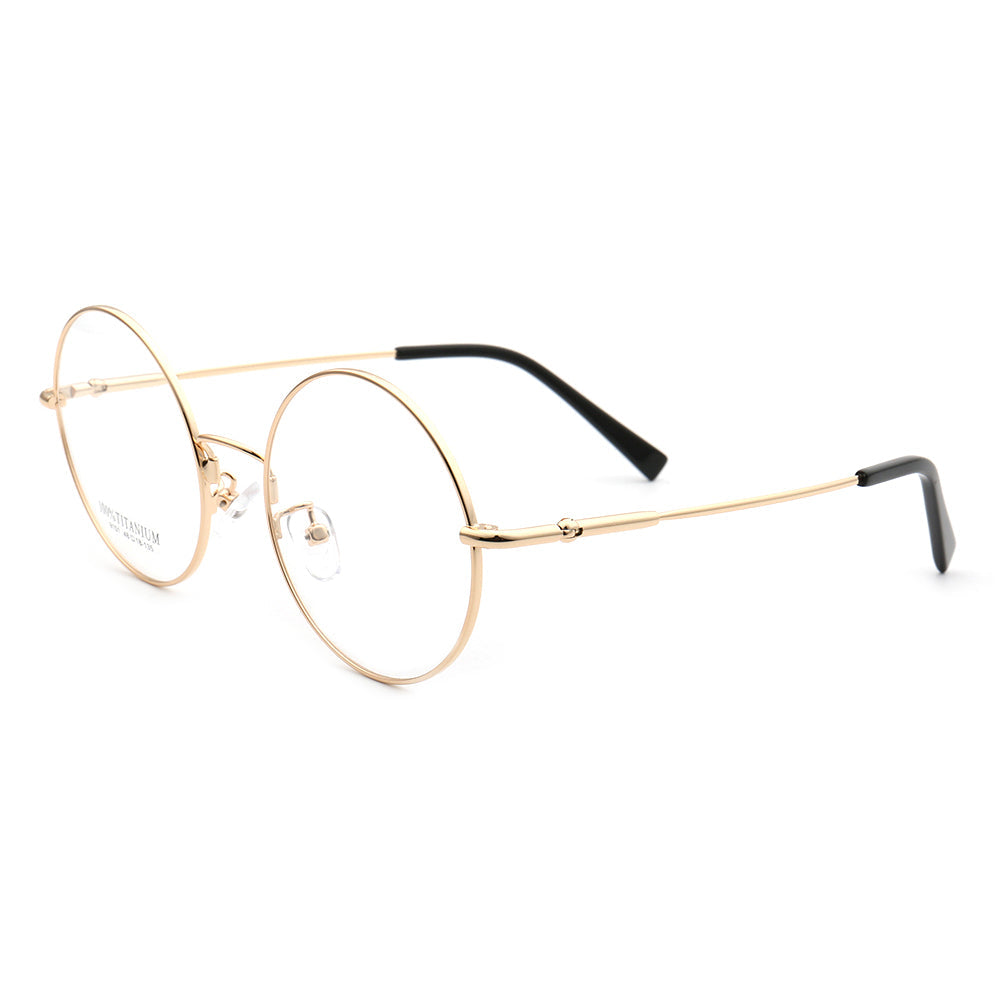 Hamilton | Mens & Womens Round Nerd Style Memory Metal Glasses | Flexible Bendable Eyeglasses Frames