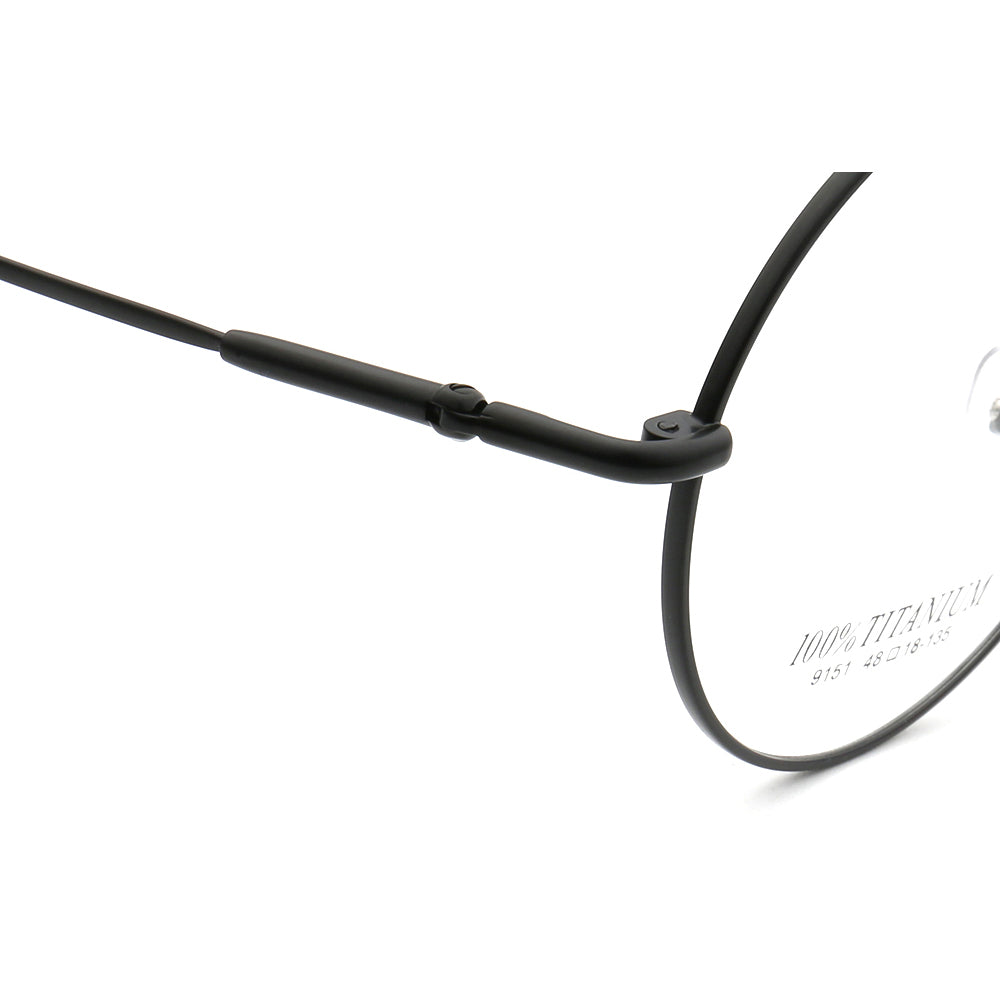 Hamilton | Mens & Womens Round Nerd Style Memory Metal Glasses | Flexible Bendable Eyeglasses Frames