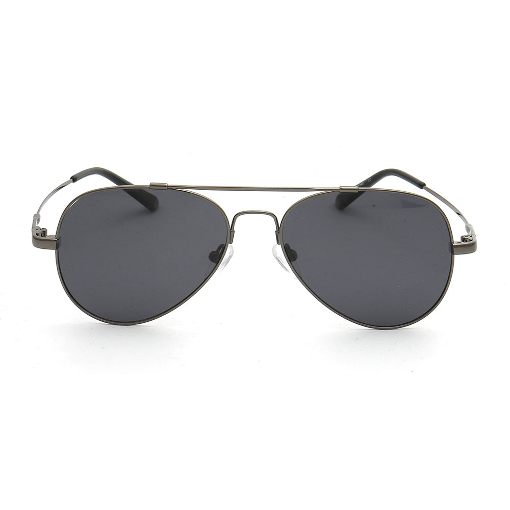 Dean | Vintage Pilot Memory Metal Mens Sunglasses | Classic Polarized Sun Glasses UV400