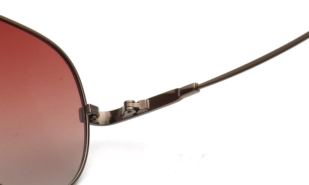 Dean | Vintage Pilot Memory Metal Mens Sunglasses | Classic Polarized Sun Glasses UV400