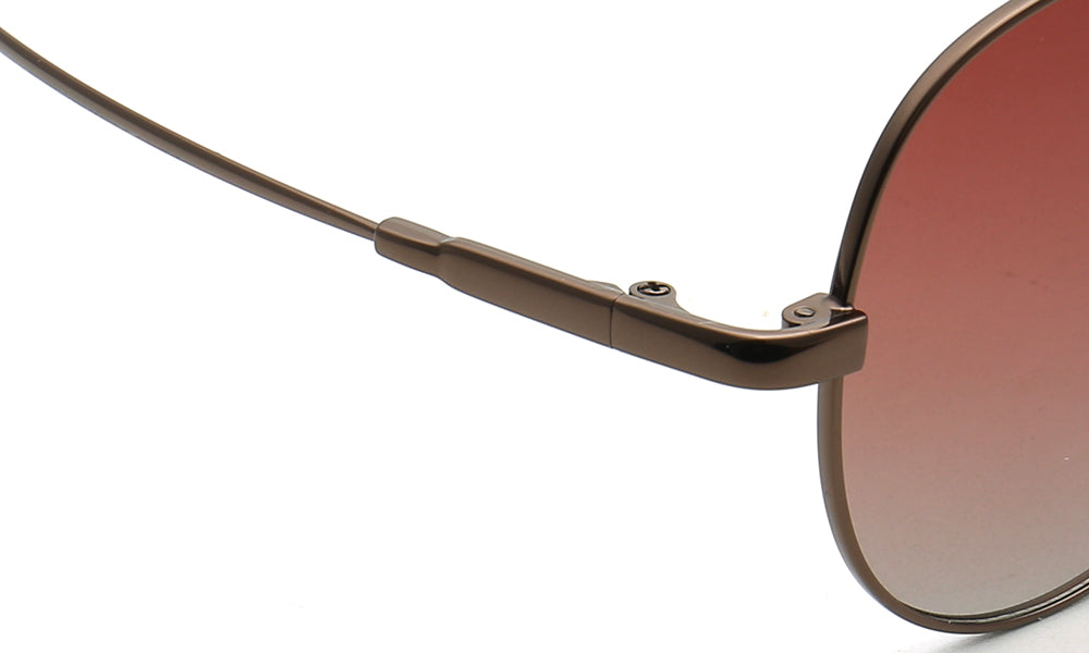 Dean | Vintage Pilot Memory Metal Mens Sunglasses | Classic Polarized Sun Glasses UV400