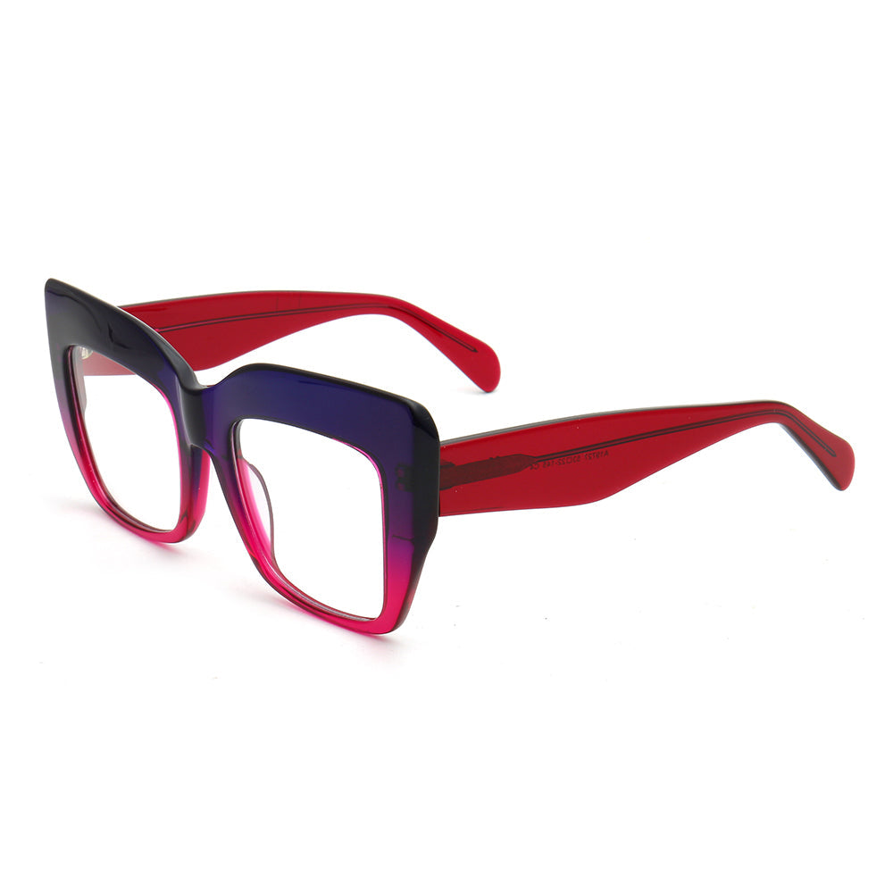 Vivian | Oversized Butterfly Eyeglass Frames For Women | Funky Square Glasses Frames Online