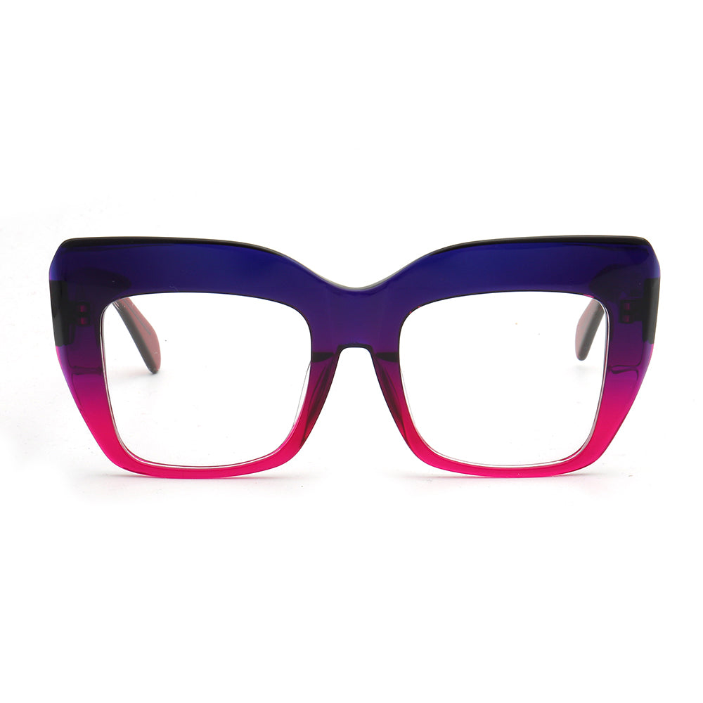 Vivian | Oversized Butterfly Eyeglass Frames For Women | Funky Square Glasses Frames Online