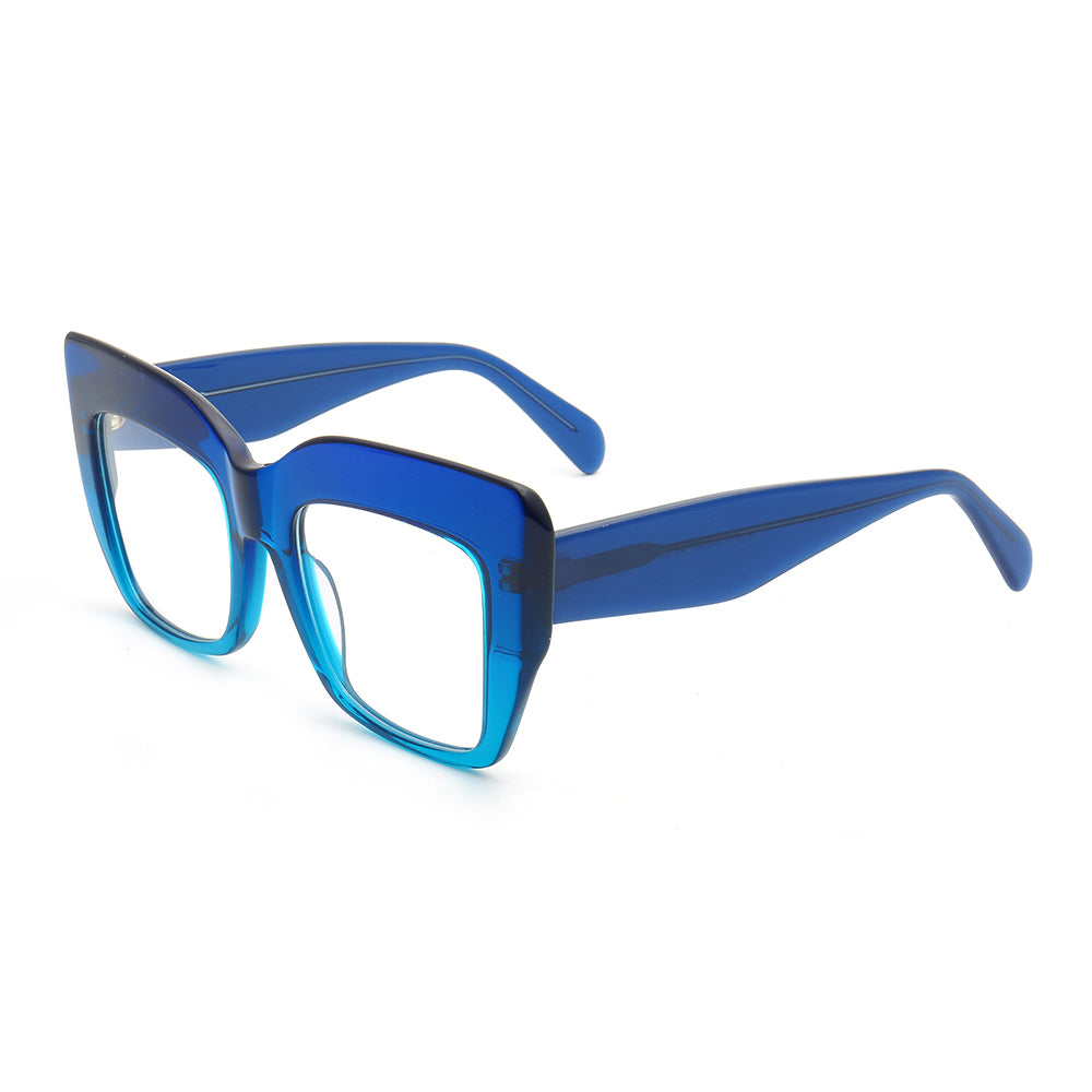 Vivian | Oversized Butterfly Eyeglass Frames For Women | Funky Square Glasses Frames Online