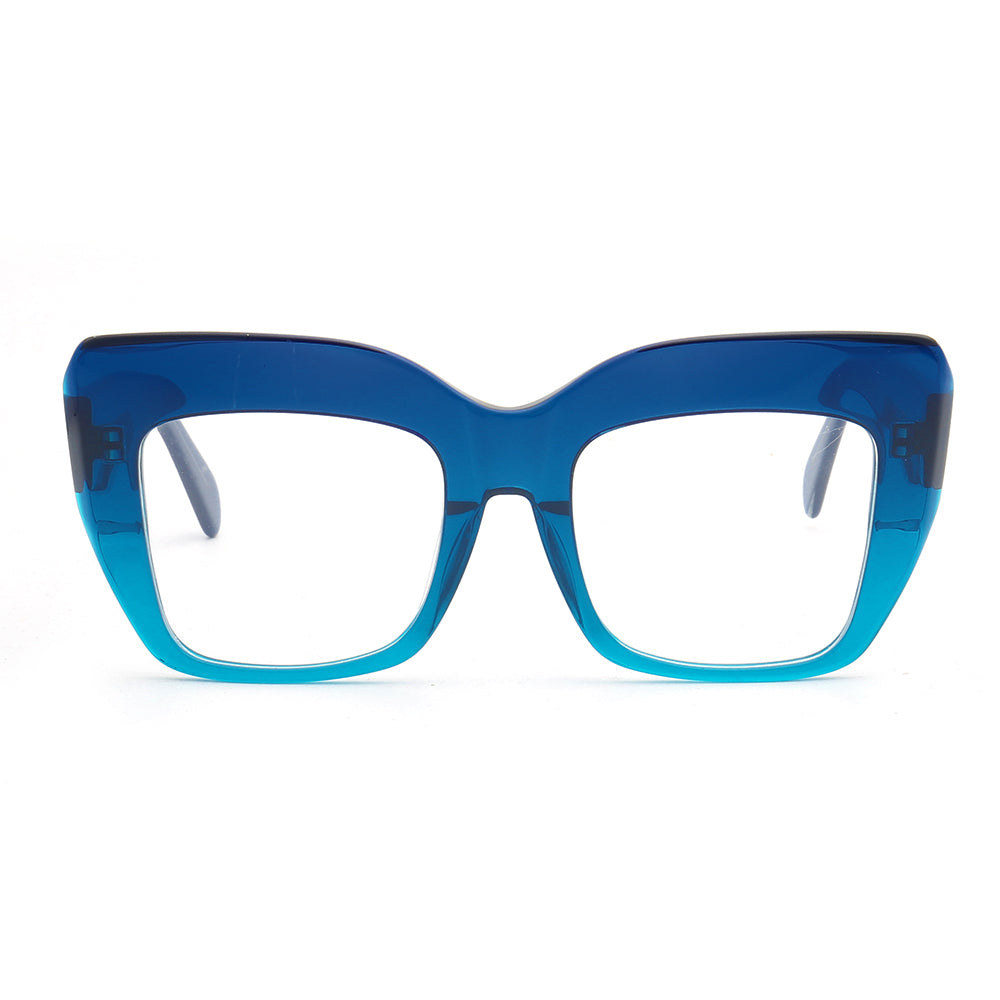 Vivian | Oversized Butterfly Eyeglass Frames For Women | Funky Square Glasses Frames Online