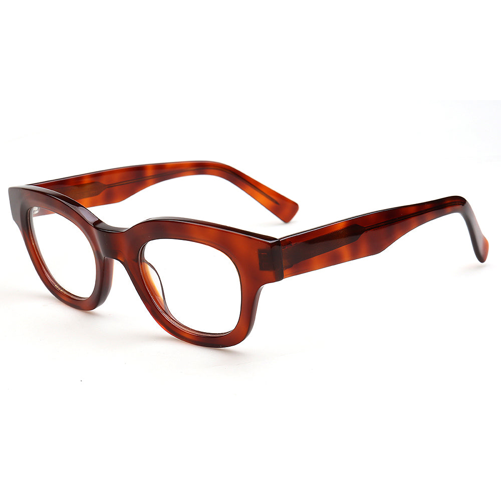 Weston | Vintage Mens Square Eyeglasses | Trendy Womens Funky Eyewear Frames Retro Spectacles