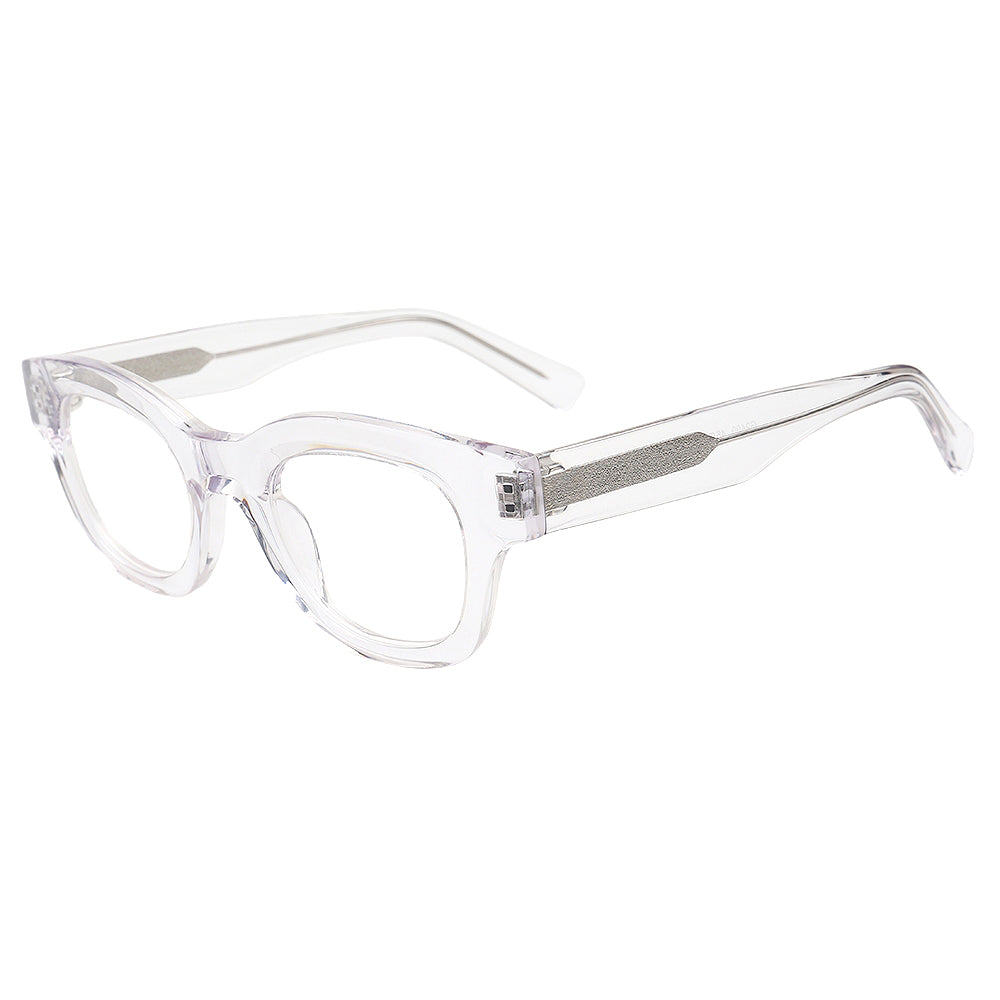Weston | Vintage Mens Square Eyeglasses | Trendy Womens Funky Eyewear Frames Retro Spectacles
