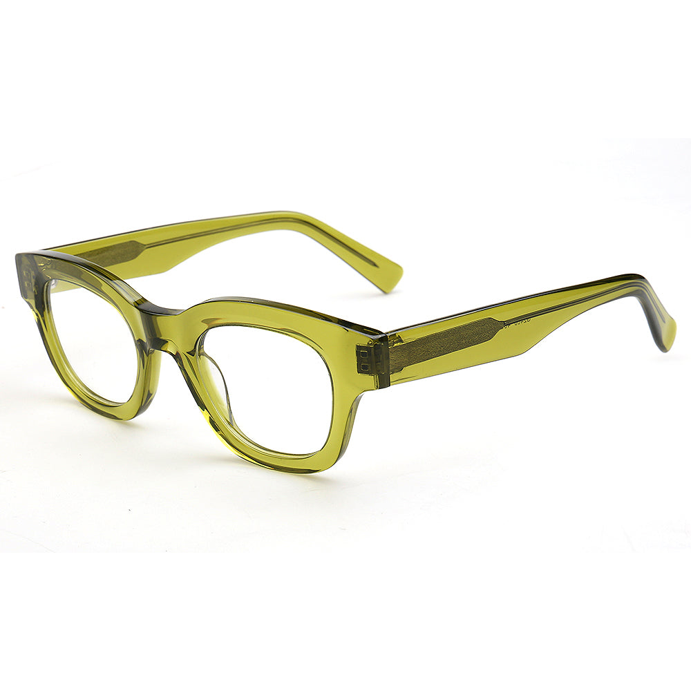 Weston | Vintage Mens Square Eyeglasses | Trendy Womens Funky Eyewear Frames Retro Spectacles