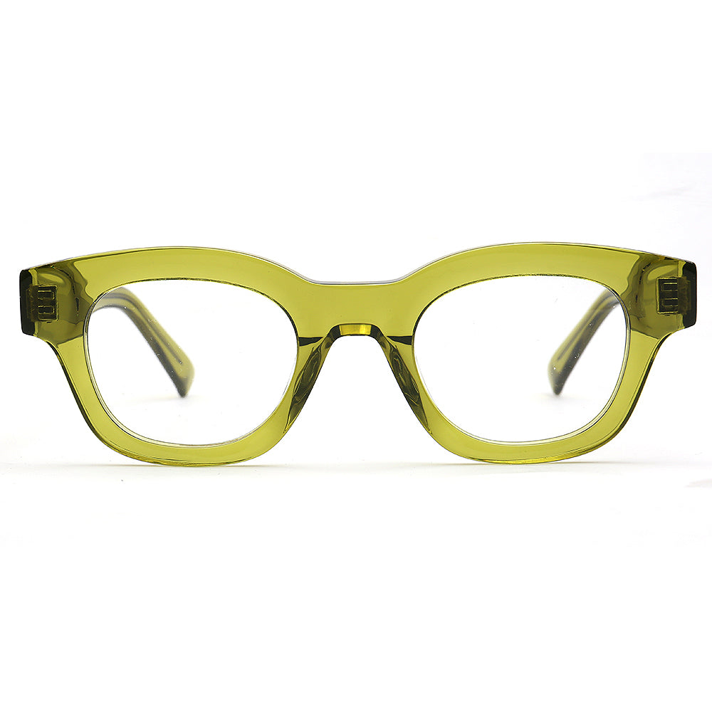 Weston | Vintage Mens Square Eyeglasses | Trendy Womens Funky Eyewear Frames Retro Spectacles