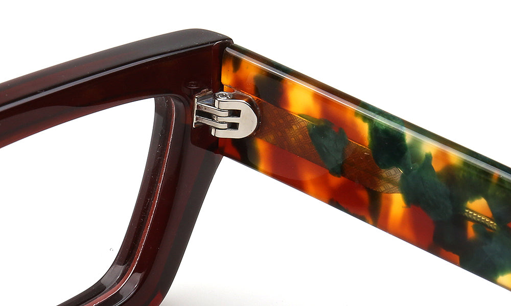 Finley | Oversize Trendy Mens Square Eyeglass Frames | Hipster Rectangle Womens Funky Eyewear