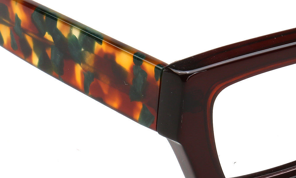 Finley | Oversize Trendy Mens Square Eyeglass Frames | Hipster Rectangle Womens Funky Eyewear