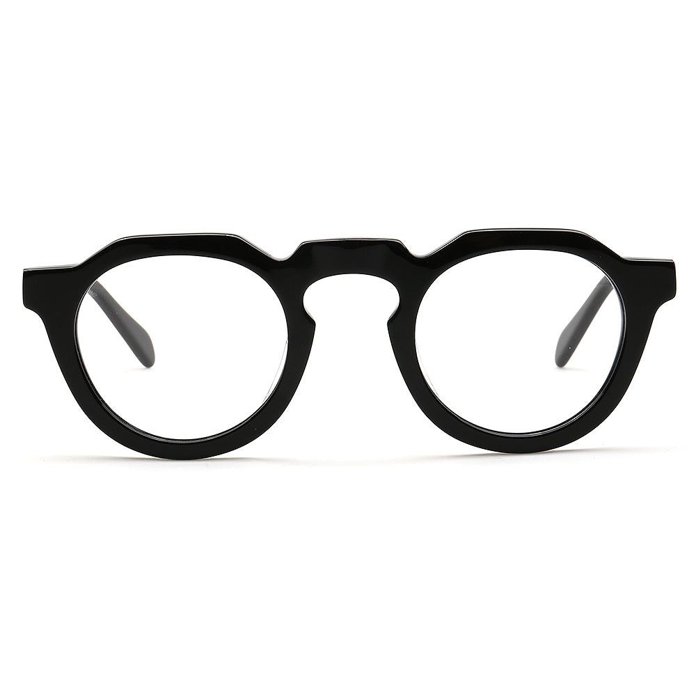 Cameron | Vintage Mens Round Eyeglass Frames | Retro Tortoise Womens Geometric Eyewear