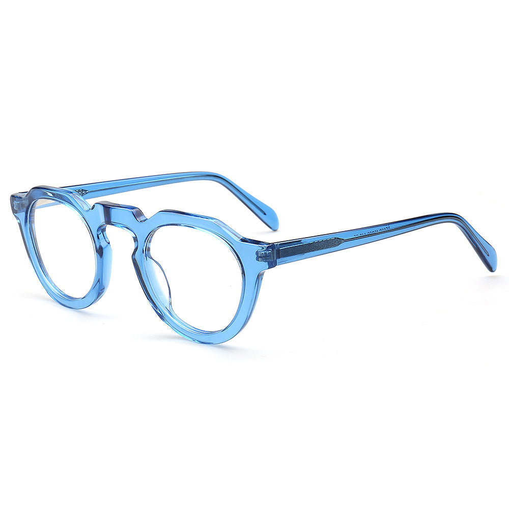 Cameron | Vintage Mens Round Eyeglass Frames | Retro Tortoise Womens Geometric Eyewear