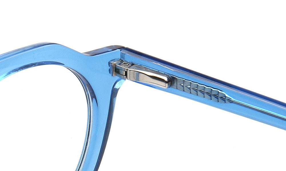 Cameron | Vintage Mens Round Eyeglass Frames | Retro Tortoise Womens Geometric Eyewear