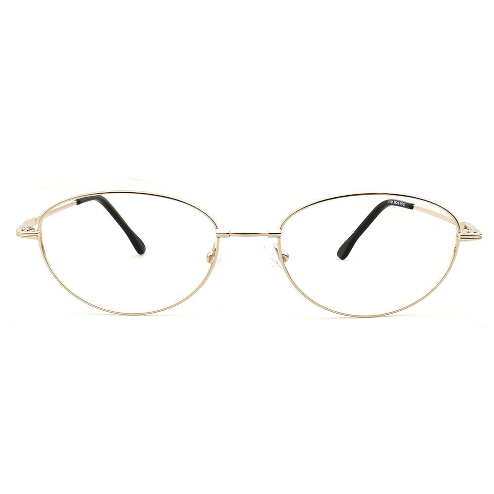 Darcy |  Womens Flexible Memory Metal Oval Glasses Frames