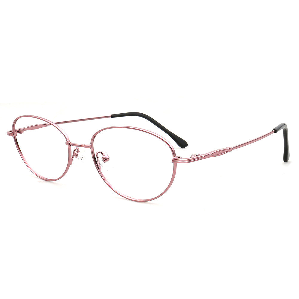 Darcy |  Womens Flexible Memory Metal Oval Glasses Frames