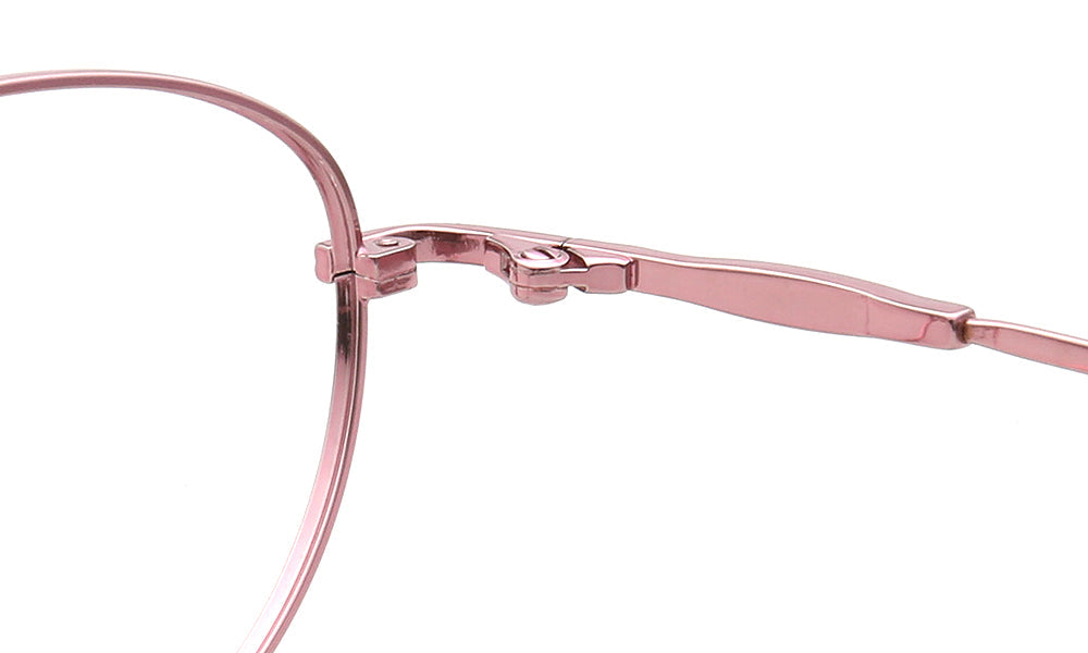 Darcy |  Womens Flexible Memory Metal Oval Glasses Frames