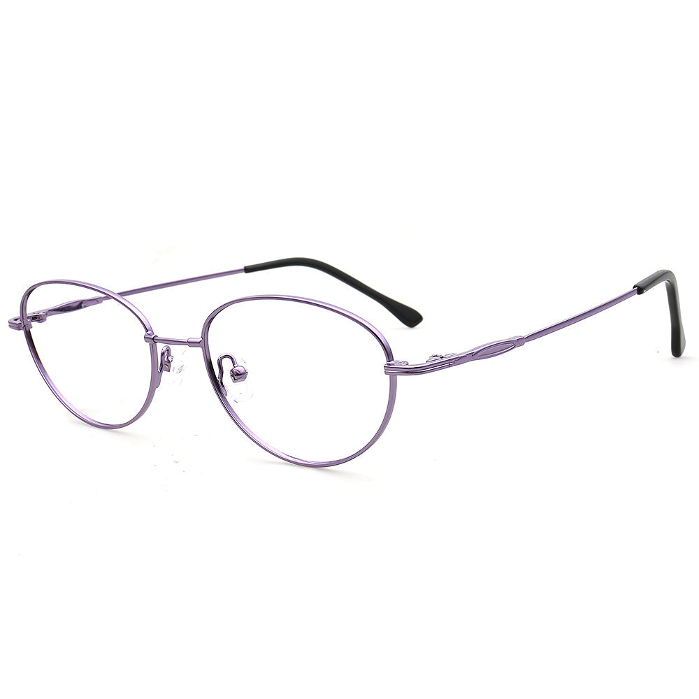 Darcy |  Womens Flexible Memory Metal Oval Glasses Frames