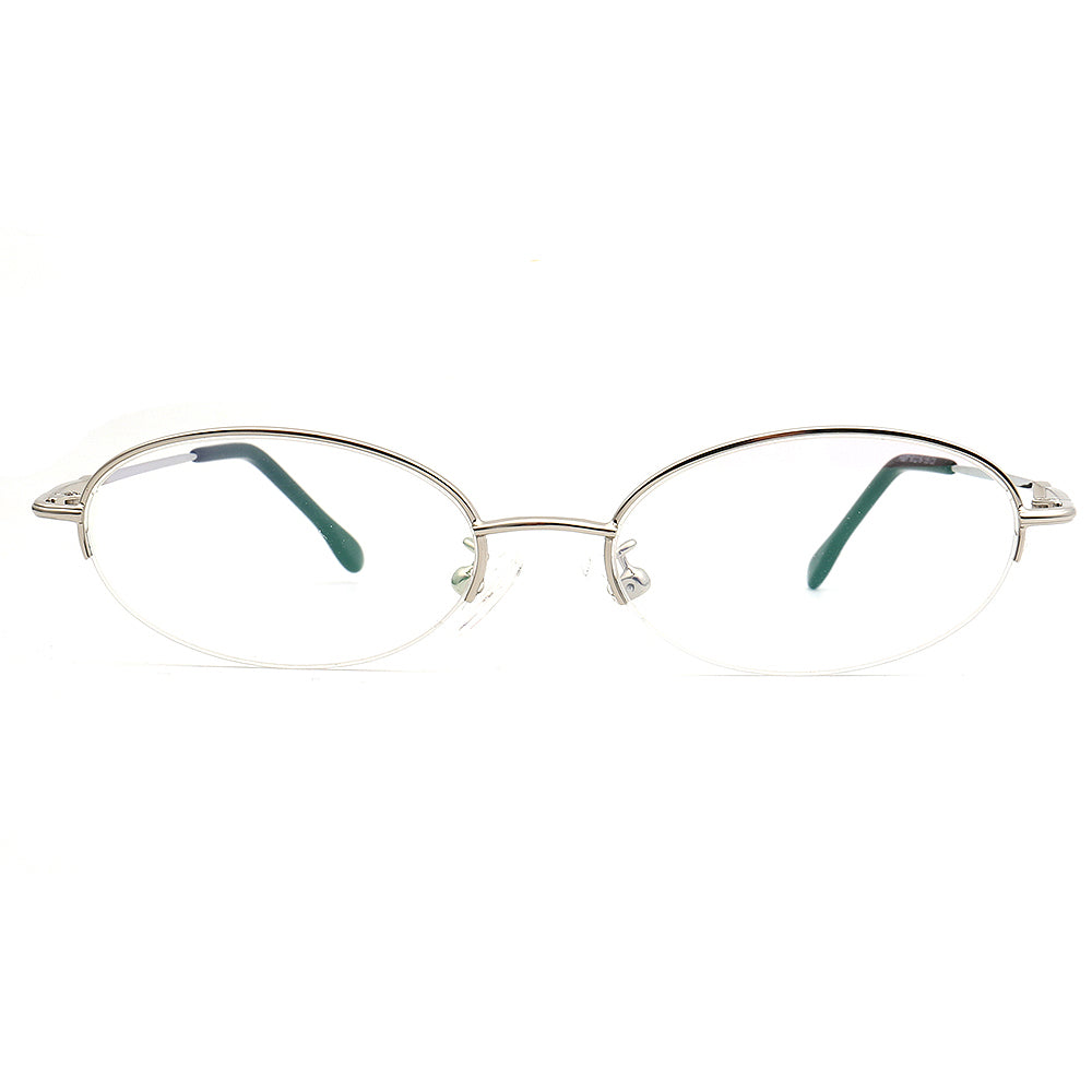 Josie | Bendable Womens Half Rim Oval Glasses Frames