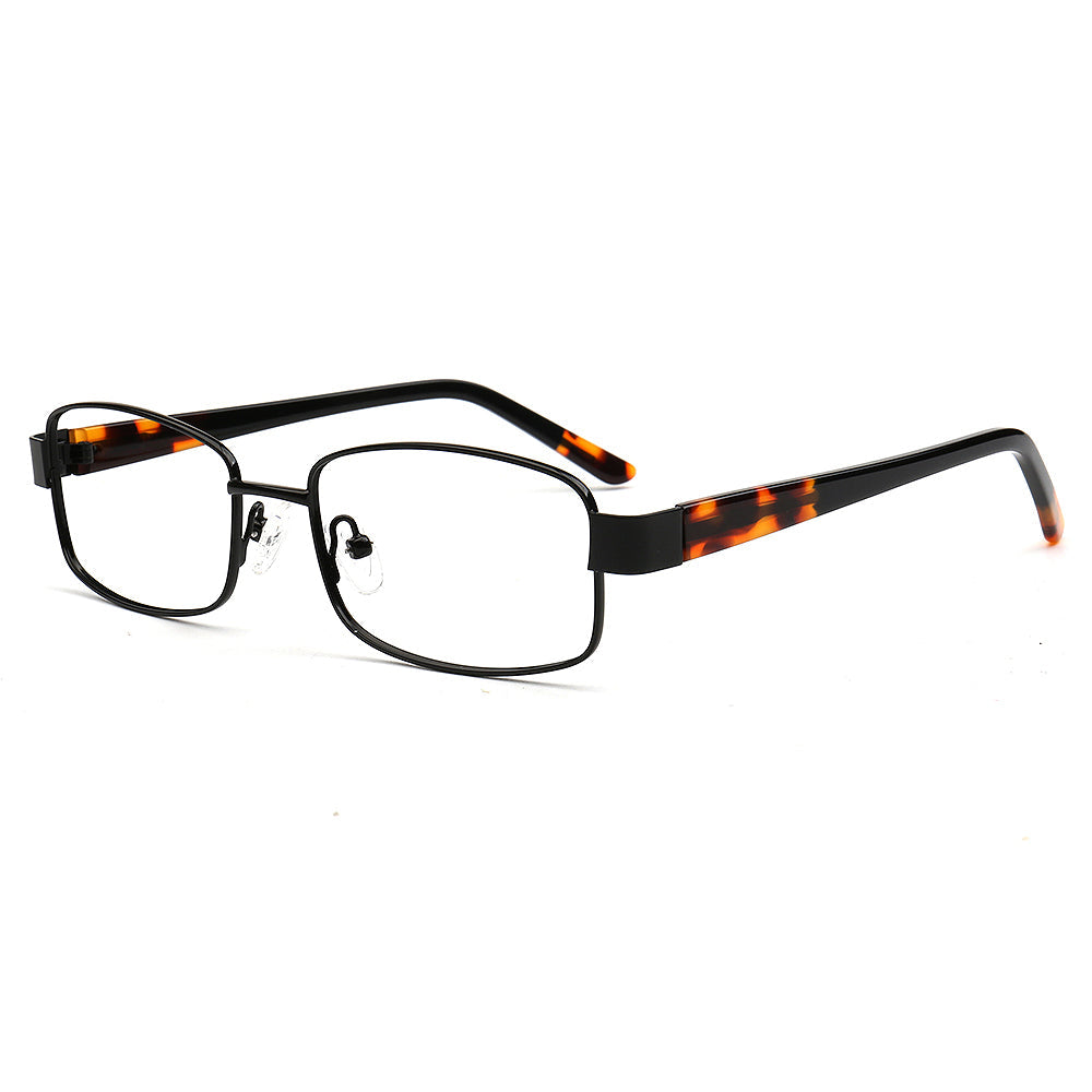 Lily | Classic Women Metal Glasses Frames |  Retro Rectangle Female Tortoiseshell Spectacles