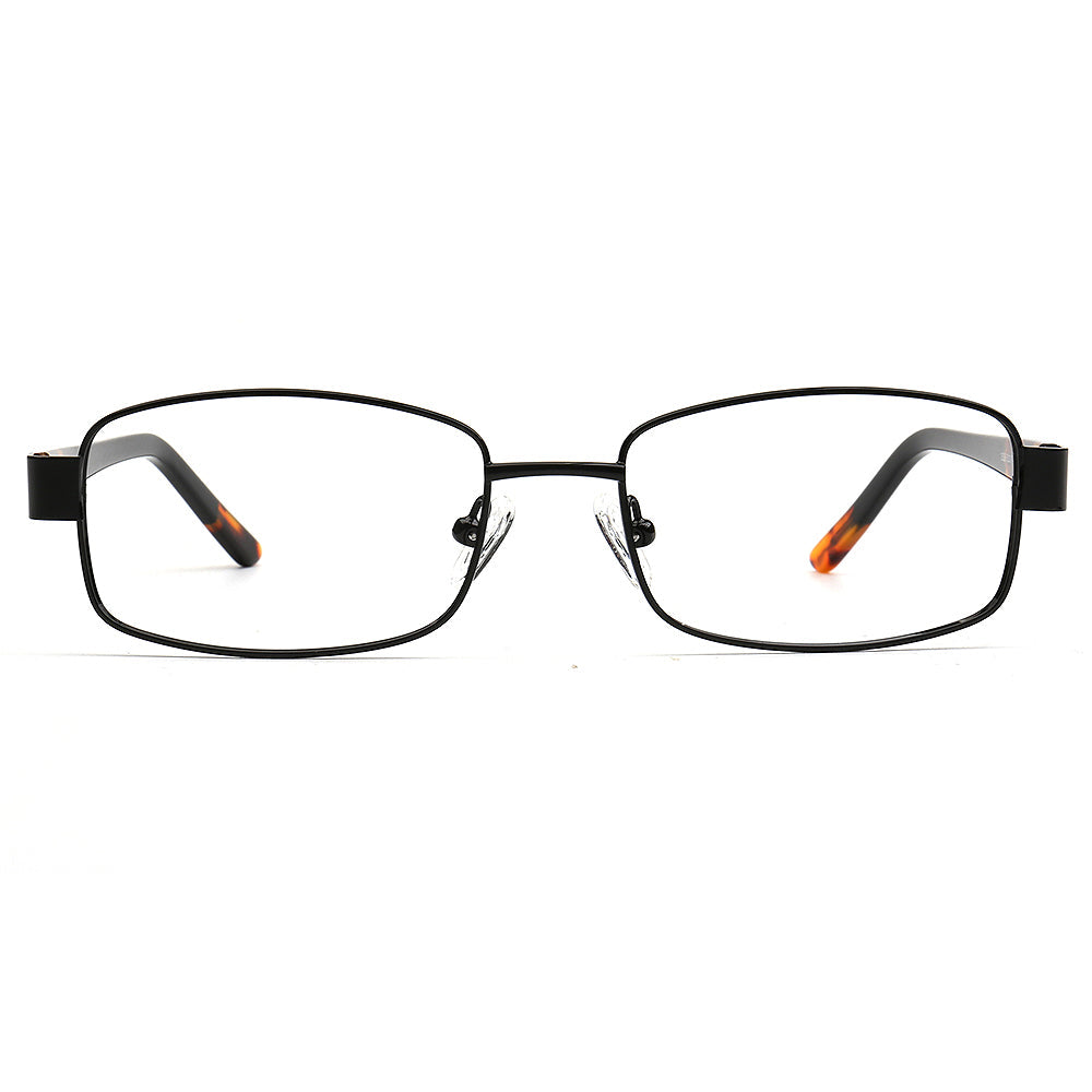 Lily | Classic Women Metal Glasses Frames |  Retro Rectangle Female Tortoiseshell Spectacles
