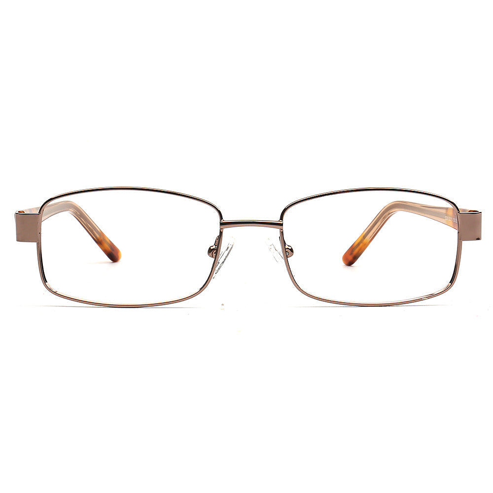 Lily | Classic Women Metal Glasses Frames |  Retro Rectangle Female Tortoiseshell Spectacles