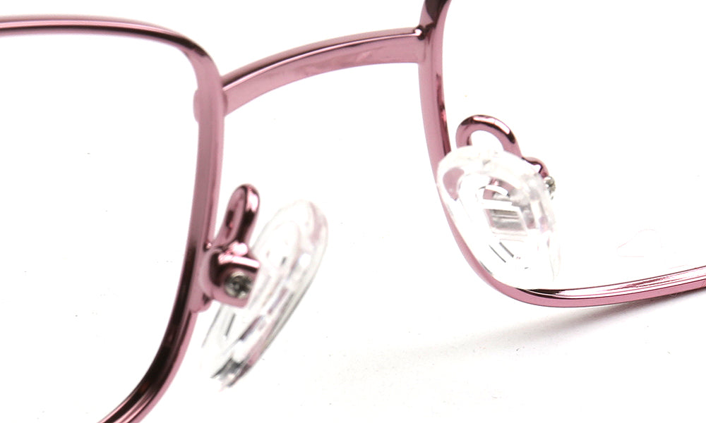 Lily | Classic Women Metal Glasses Frames |  Retro Rectangle Female Tortoiseshell Spectacles
