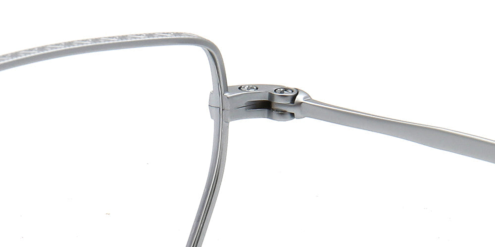 Henry | Mens Business Metal Glasses Frames | Classic Rectangle Eyewear Gold Spectacles