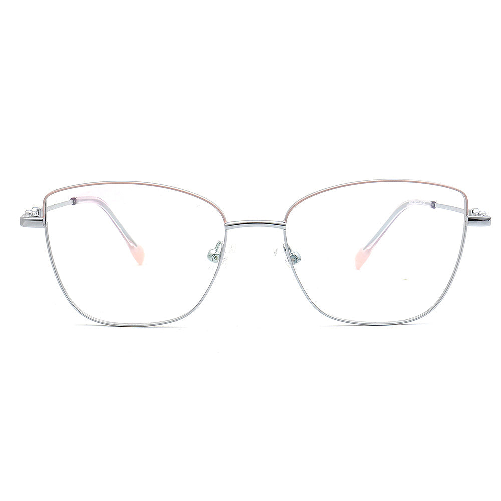Nova | Womens Flexible Memory Metal Eyeglasses | Classic Cat Eye Glasses Frames Bendable Eyewear