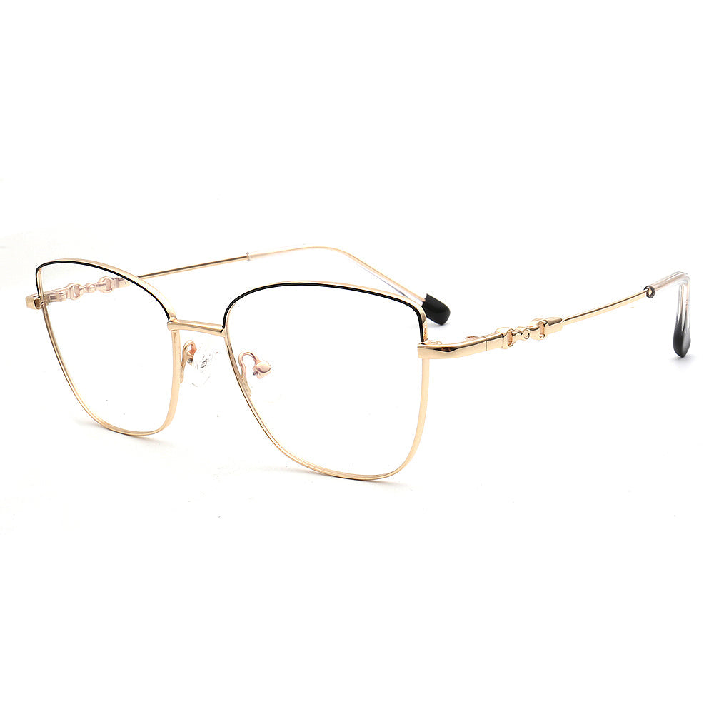 Nova | Womens Flexible Memory Metal Eyeglasses | Classic Cat Eye Glasses Frames Bendable Eyewear