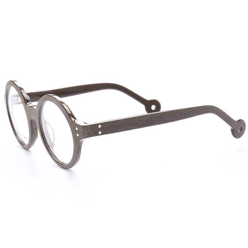 Infinite | Circular Retro Eyewear Frames For Men & Women | Colorful Two Tone Finish