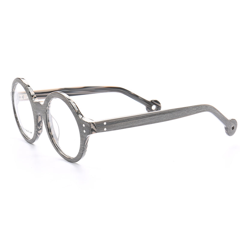 Infinite | Circular Retro Eyewear Frames For Men & Women | Colorful Two Tone Finish
