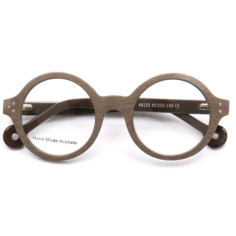 Infinite | Circular Retro Eyewear Frames For Men & Women | Colorful Two Tone Finish