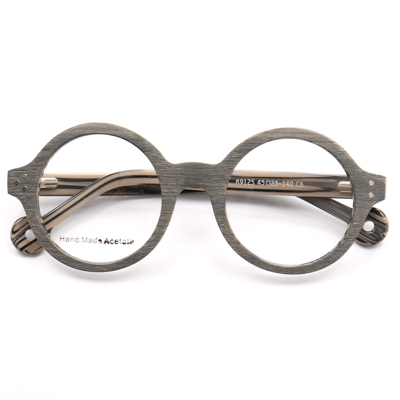 Infinite | Circular Retro Eyewear Frames For Men & Women | Colorful Two Tone Finish
