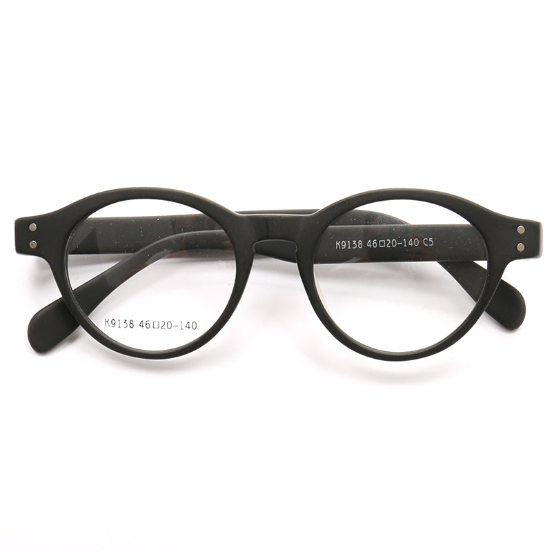 Benedict | Fashionable Camo Eyeglasses Frames For Men | Modern Women Round Spectacles Camouflage