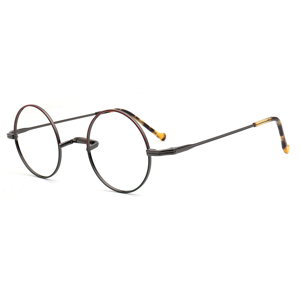 Madison | Retro Round Titanium Glasses Frames