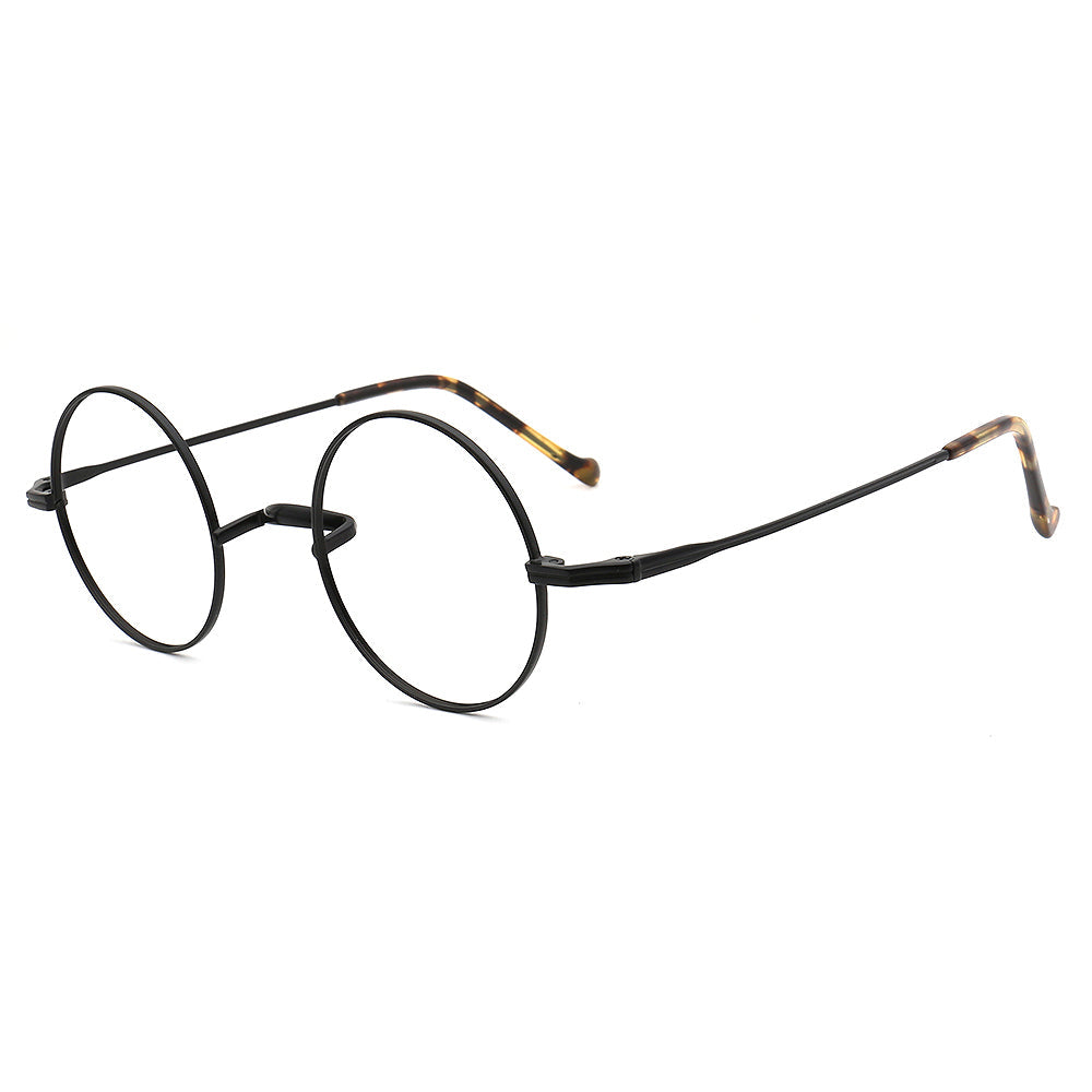 Madison | Retro Round Titanium Glasses Frames
