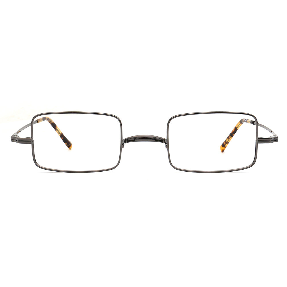 Logan | Vintage Rectangle Titanium Eyewear Frames