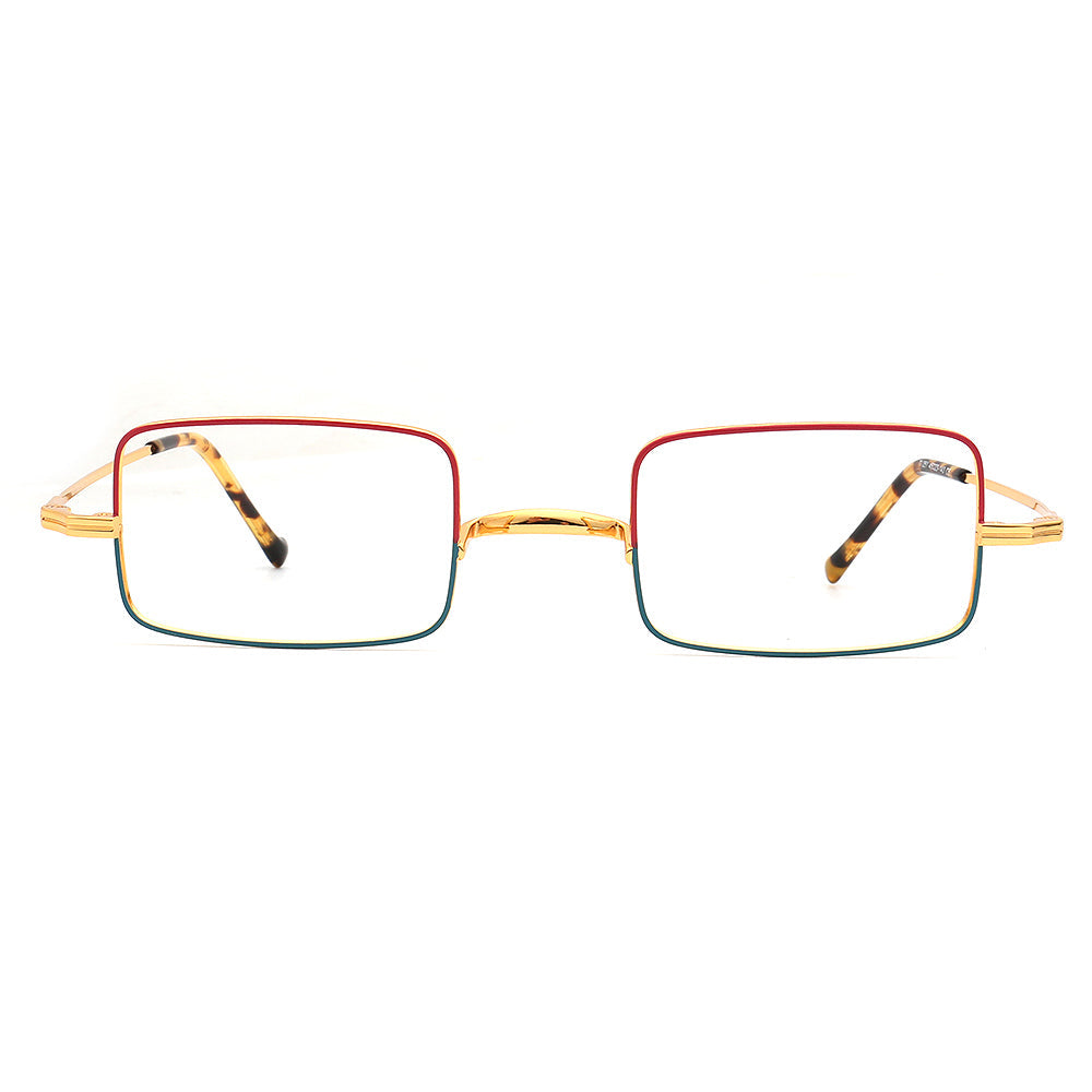 Logan | Vintage Rectangle Titanium Eyewear Frames