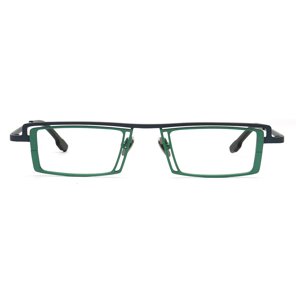 Levi | Rectangular Full Rim Eyeglasses For Men | Modern Business Glasses Frames