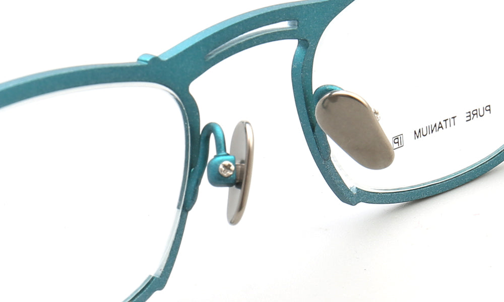 Bernadette | Semi Rimless Cat Eye Glasses For Women | Lightweight Pure Titanium Frames