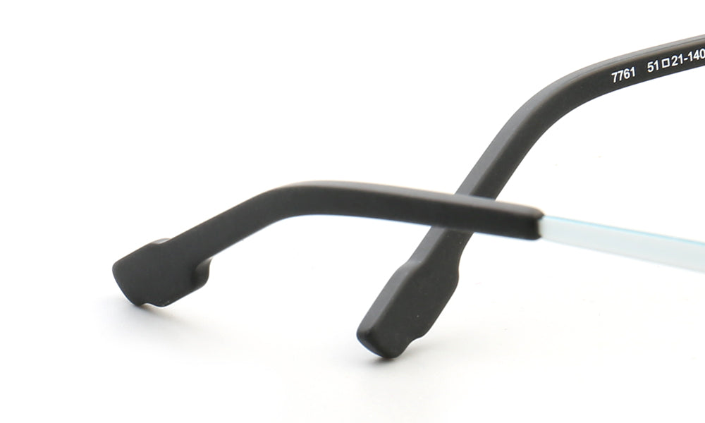 Bernadette | Semi Rimless Cat Eye Glasses For Women | Lightweight Pure Titanium Frames