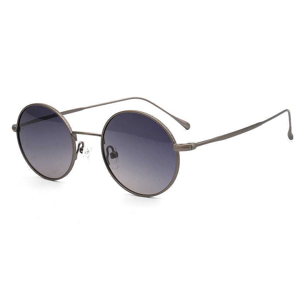 Atlas｜Classic Round Metal Polarized Sunglasses UV400